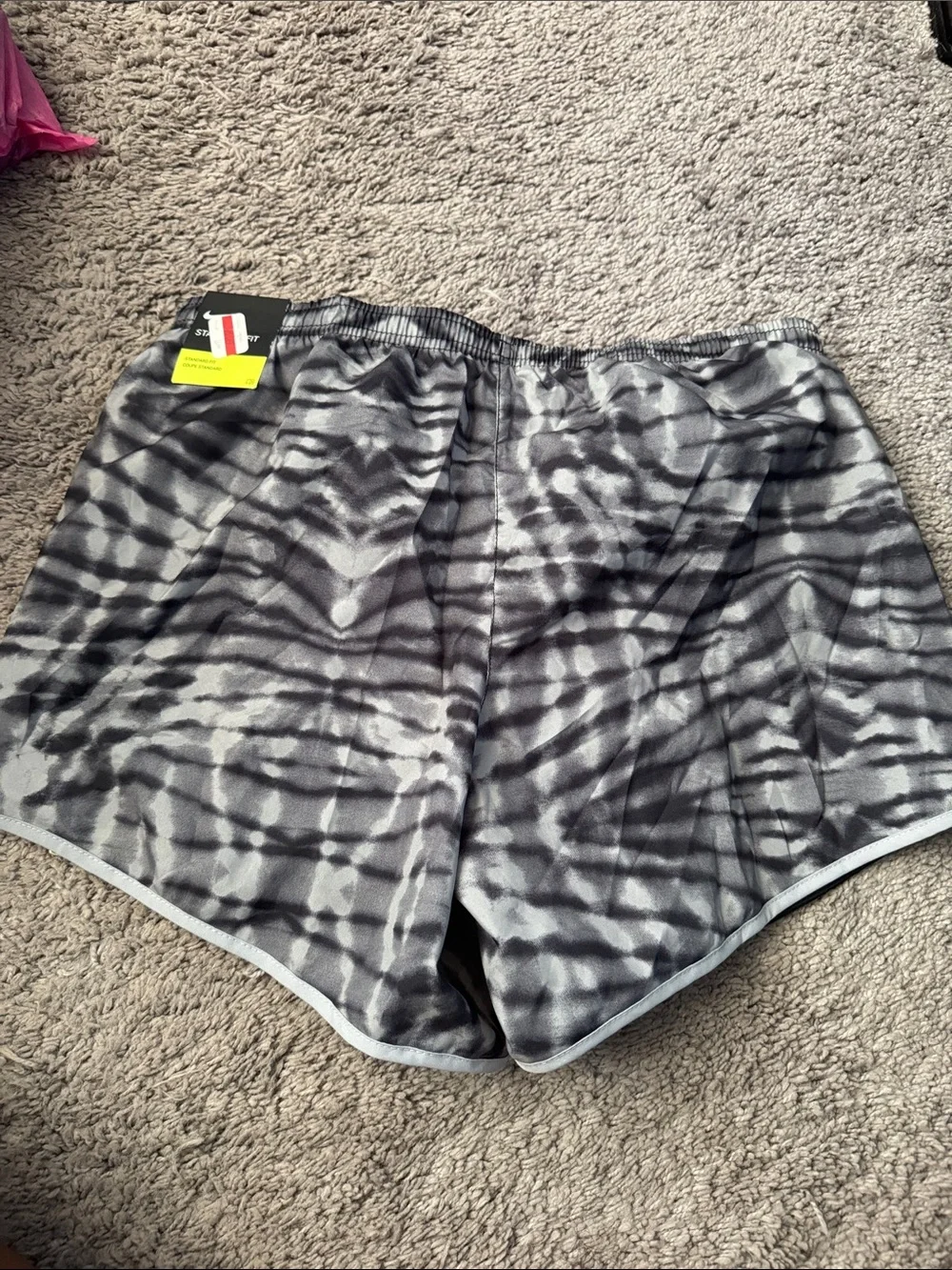 Nike girls Black Athletic Running Shorts